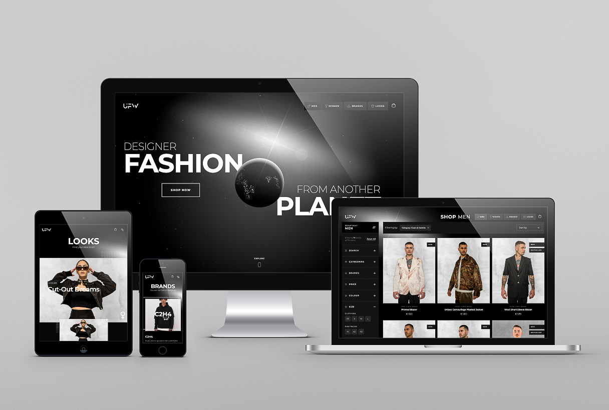 Unfolloworld e-commerce fashion website and branding by Reform Digital